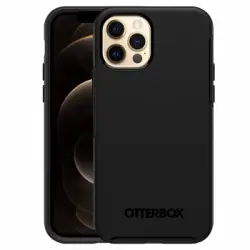 Funda Iphone 12 Pro Max Protección Antibacteriana Symmetry Otterbox - Negro