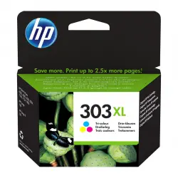 HP - Cartucho De Tinta Original 303 XL Tricolor (T6N03AE)