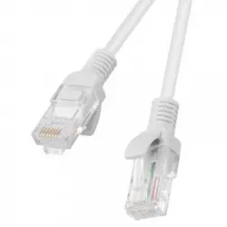 Lanberg Cable de Red RJ45 UTP Cat.6 50cm Gris