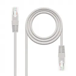 Nanocable Cable de Red RJ45 UTP AWG24 Cat. 6 15m Gris