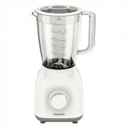 Philips Daily HR2105/00 Batidora de Vaso 1.5L 400W Blanco