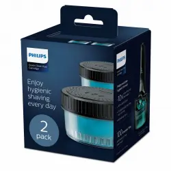 Philips - Pack De 2 Recambios Para Base De Limpieza Afeitadoras