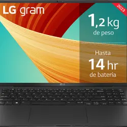 Portátil - LG 16Z90R-E.AD75B, 16", WQXGA, Intel® Core™ i7-1360P, 32GB RAM, 512GB SSD, Windows 11 Home