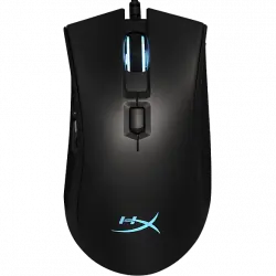 Ratón gaming - HyperX Gaming Pulsefire FPS Pro, Por Cable, 16000 ppp, 6 Teclas Programables, USB 2.0, Negro