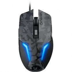 Ratón gaming - Nacon PCGM-105URBAN, Con cable, USB, 800 a 2400 DPI, Urban Camo