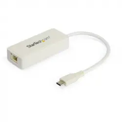 Startech US1GC301AUW Adaptador de Red USB-C a Ethernet Blanco