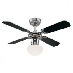 Ventilador Westinghouse Portland Ambiance 78321 - 90 Cm , Acabado En Cro