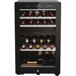 Vinoteca - Haier HWS42GDAU1, Temperatura 5º 20º, 42 botellas, 106 l, hOn App, Negro