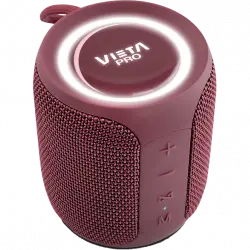 Altavoz inalámbrico - Vieta Pro Groove, 20 W, Bluetooth 5.0, 12 h, IPX 7, Granate