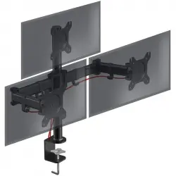 Duronic DM253 Soporte para 3 Monitores 13"/27" VESA 100x100 Máx 8Kg