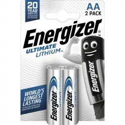 Energizer Ultimate Lithium Pilas AA L91 2 Unidades