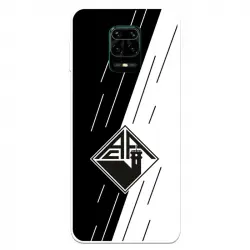 Funda Para Xiaomi Redmi Note 9s Del Académica De Coimbra Escudo Bicolor - Licencia Oficial Académica De Coimbra