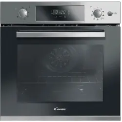 Horno - Candy FCPKS826XL/E, 70l, Multifunción, Pirolítico+Limpieza Aquactiva, Vapor, 3 resistencias, Inox