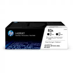 HP 83A Pack Ahorro Tóner Original Laserjet Negro