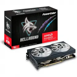 PowerColor HELLHOUND AMD Radeon RX 7600 XT 16GB GDDR6