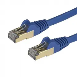 StarTech Cable de Red Snagless Cat 6A 1.5m Azul