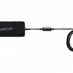 Accesorio tableta gráfica - Wacom ACK42714, Adaptador AC, 100W, Negro