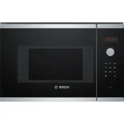 Bosch Serie 4 Bfl523ms0 Microondas Integrado Solo Microondas 20 L 800 W Negro, Acero Inoxidable