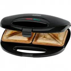 Clatronic ST 3477 Sandwichera 700W Negro