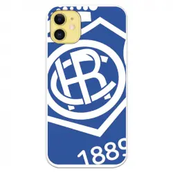 Funda Licencia Oficial Real Club Recreativo de Huelva Escudo Fondo Azul para iPhone 11