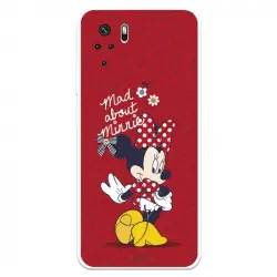 Funda Oficial Clásicos de Disney Minnie Mad About para Xiaomi Redmi Note 10