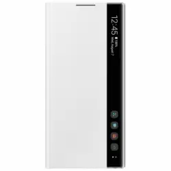 Funda Samsung Clear View Para Galaxy Note 10 Blanca Ef-zn970cw