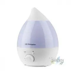 Humificador Ultrasónico Orbegozo. Salida De Vapor Ajustable. Luz De 7 Colores Diferentes. Potencia: 22 W.