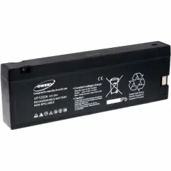 Powery Batería De Gel Para Philips Modelo Sbc5215, 12v, 2000mah/24wh, Lead-acid, Recargable