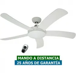 Ventilador De Techo Casafan 9513272 Falcetto 132 We Blanco