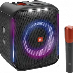 Altavoz inalámbrico - JBL PartyBox Encore , Con micrófono, Para fiestas, Portátil, 100 W, 10h autonomía, Negro