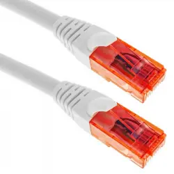 BeMatik Cable de Red UTP RJ45 Cat.6A 1m Blanco