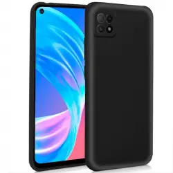 Cool Funda Silicona Negra para Oppo A73 5G