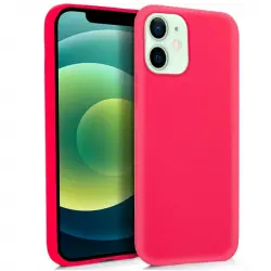 Cool Funda Silicona Rosa para iPhone 12/12 Pro