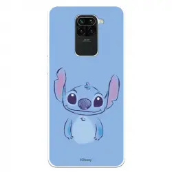 Funda Oficial de Disney Stitch Azul para Xiaomi Redmi Note 9