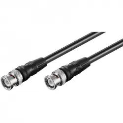 Goobay Cable BNC a RG58 Macho/Macho 1m Negro