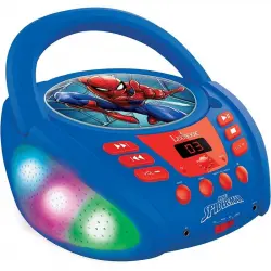 Lexibook Spider Man Reproductor CD Bluetooth/USB con Luces
