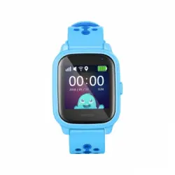 Smarwatch Para Niños Con Gps Real Leotec Kids Allo Azul