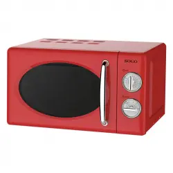 Sogo Microondas 20L 700W Vintage Rojo