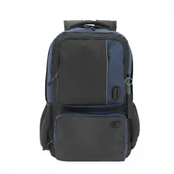 Totto Forcall Mochila para Portátil hasta 14" Negro/Azul