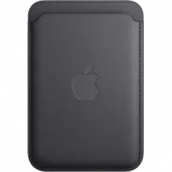 APPLE Cartera de trenzado fino con MagSafe para el iPhone, Negro