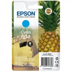 Cartucho de Tinta Original Epson 604 Cian