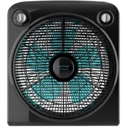 Cecotec EnergySilence 6000 PowerBox Black Ventilador Box Fan 50W Negro