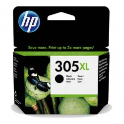 HP - Cartucho De Tinta Original 305 XL Negro (3YM62AE)