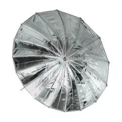 Paraguas Reflector Gigante Plata/negro 162 Cm Sm-9 Bresser