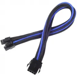 SilverStone PP07-EPS8BA Cable Extensor de Alimentación EPS 8 Pin a EPS/ATX 4+4 Pin 30cm Negro/Azul