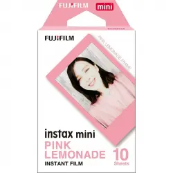 Fujifilm Instax Mini Pink Lemonade Papel Fotográfico para Cámaras Instax Mini