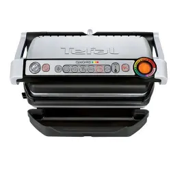 Grill - Tefal GC 712D OPTIGRILL Potencia 2000W, 7 Modos de cocción, Indicadores luminosos