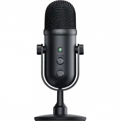 Micrófono - Razer Seiren V2 PRO, USB, Multiplataforma, Sensibilidad -34 dB, Negro