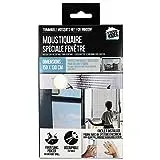 Soporte atrapamosquitos - CMP Paris Mosquiterac, 150x130, Para ventanas, Resistencia rayos UV, Blanca