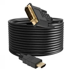 Adaptador De Vídeo Hdmi Macho A Dvi Hembra De 12m, Full Hd 1080p